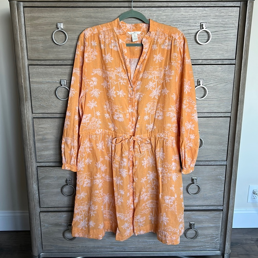 H&M Linen Dress Size L